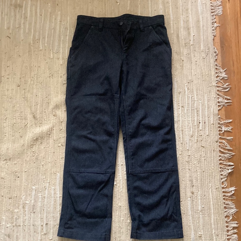Womens Patagonia Hemp Work Pants size 8 charcoal